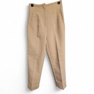 Zara Khaki Tailored Pants